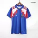 France Jersey Custom Home Soccer Jersey 1990 - bestsoccerstore