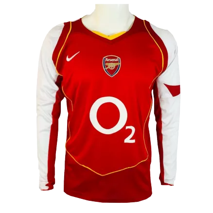 Arsenal Jersey Home Soccer Jersey 2004/05 - bestsoccerstore