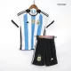 Argentina Soccer Jersey Three Stars Jersey Champion Edition Home World Cup Jersey 2022 - bestsoccerstore