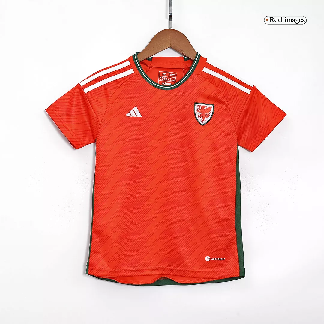 Wales Home Soccer Jersey Custom World Cup Jersey 2022 - bestsoccerstore