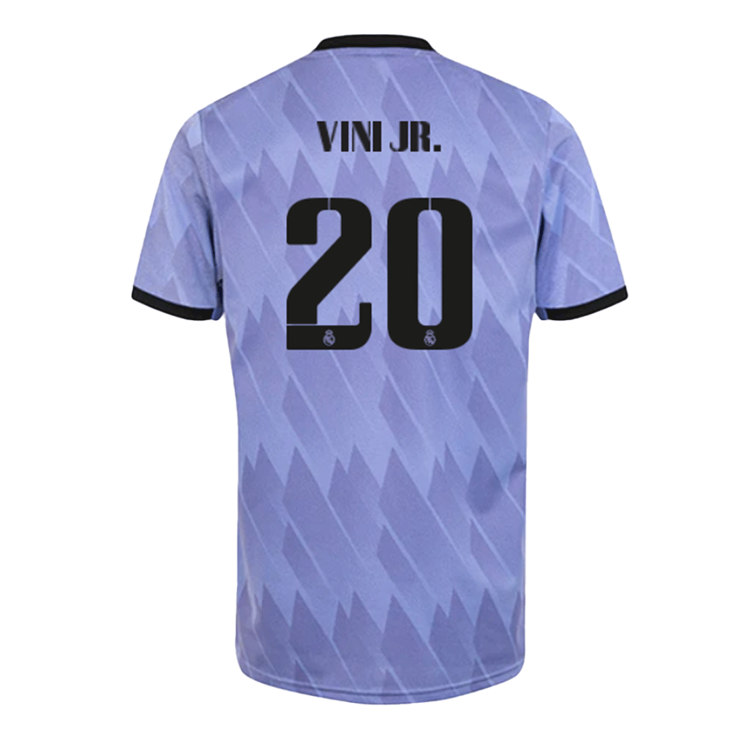 Men's Adidas Vini Jr. Black Real Madrid 2023/24 Third Replica Player Jersey Size: Extra Large