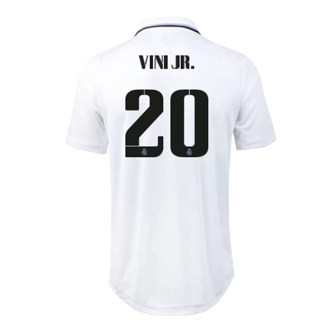 Real Madrid Jersey VINI JR. 20 Custom Home Soccer Jersey 2022/23