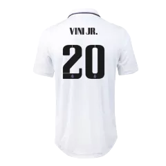 Real Madrid Jersey VINI JR. #20 Custom Home Soccer Jersey 2022/23 - bestsoccerstore
