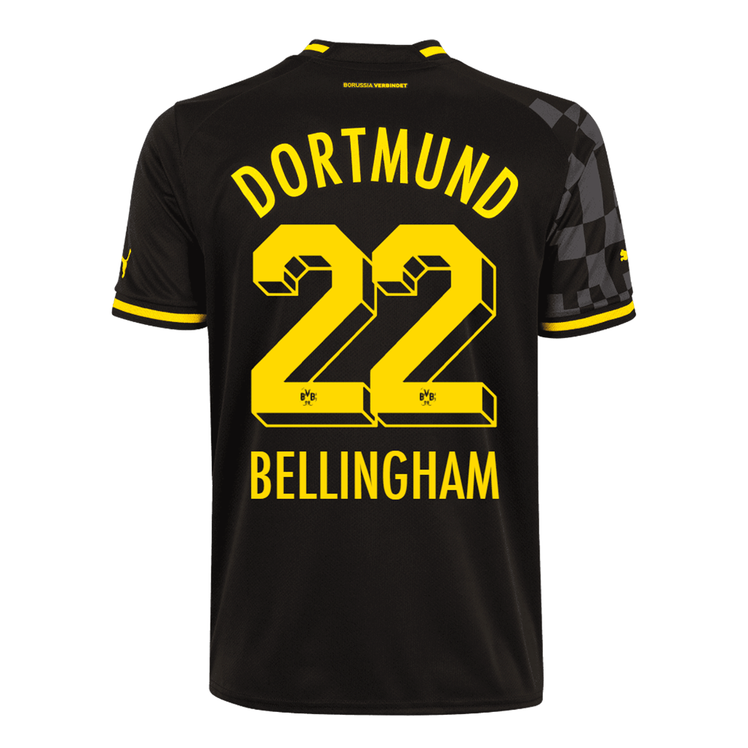 Puma Borussia Dortmund 2022 Away Jersey 22 Bellingham