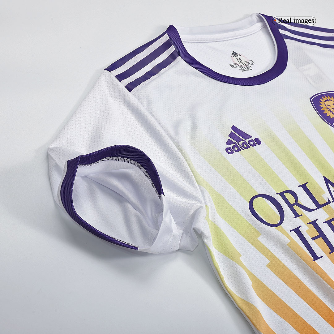 Men's Replica Adidas Orlando City SC Away Jersey 2022 - L