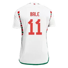 Wales Away Soccer Jersey Custom BALE #11 World Cup Jersey 2022 - bestsoccerstore