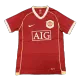 Manchester United Jersey Custom Home Soccer Jersey 2006/07 - bestsoccerstore