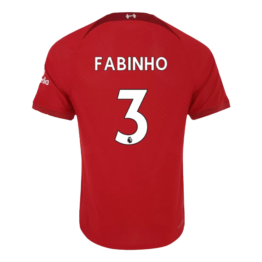 Liverpool Jersey FABINHO #3 Custom Home Soccer Jersey 2022/23 - bestsoccerstore