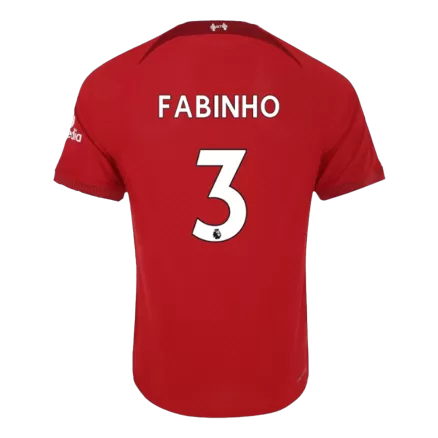 Liverpool Jersey FABINHO #3 Custom Home Soccer Jersey 2022/23 - bestsoccerstore
