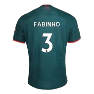 Liverpool Jersey FABINHO #3 Custom Third Away Soccer Jersey 2022/23 - bestsoccerstore