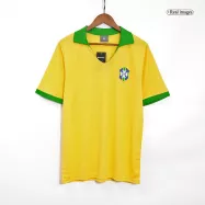 Brazil Jersey Home Soccer Jersey 1957 - bestsoccerstore