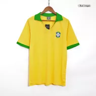 Brazil Jersey Home Soccer Jersey 1957 - bestsoccerstore