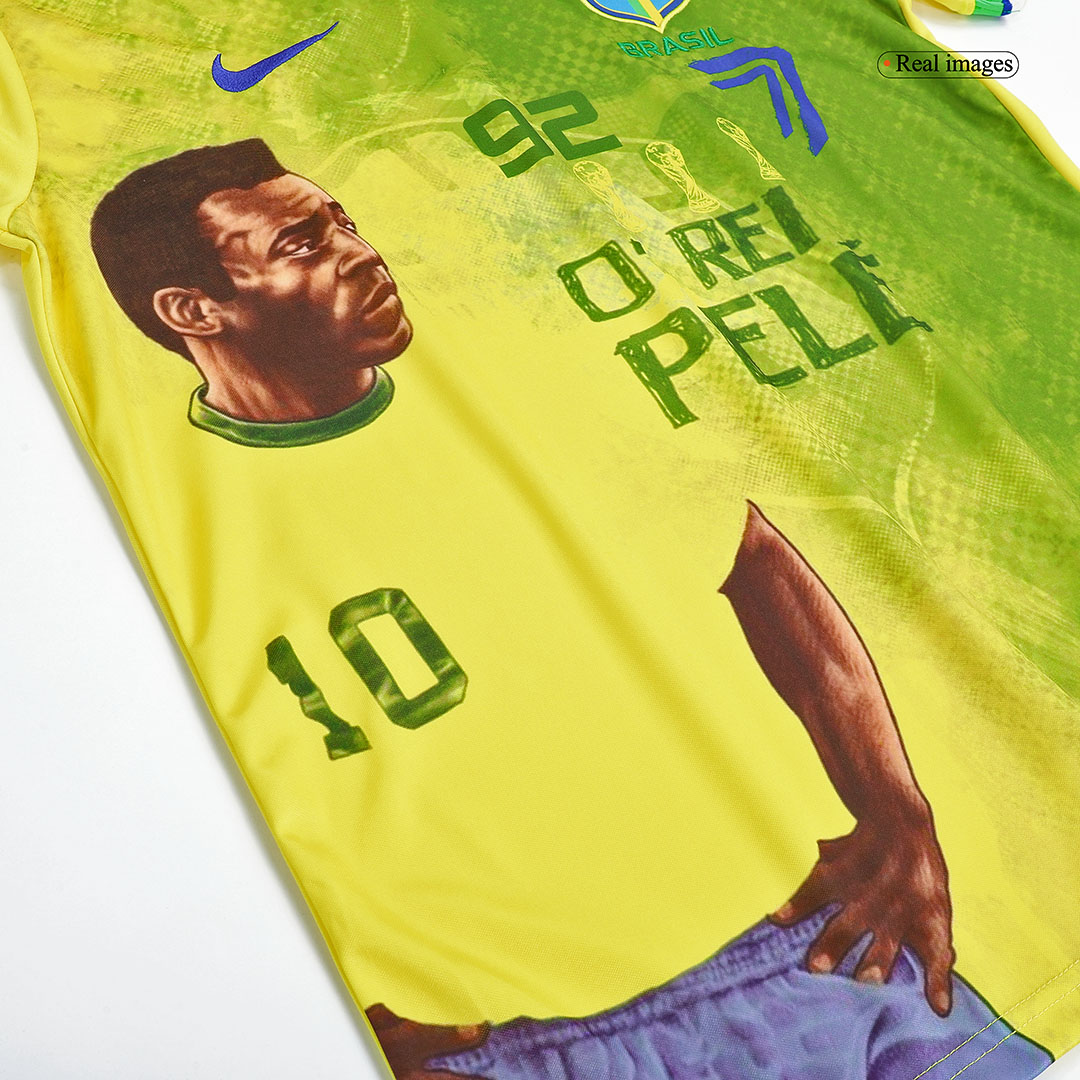 New Special Edition Nike Dri-Fit PELE Brazil Jersey World Cup 2022 - Size  Large