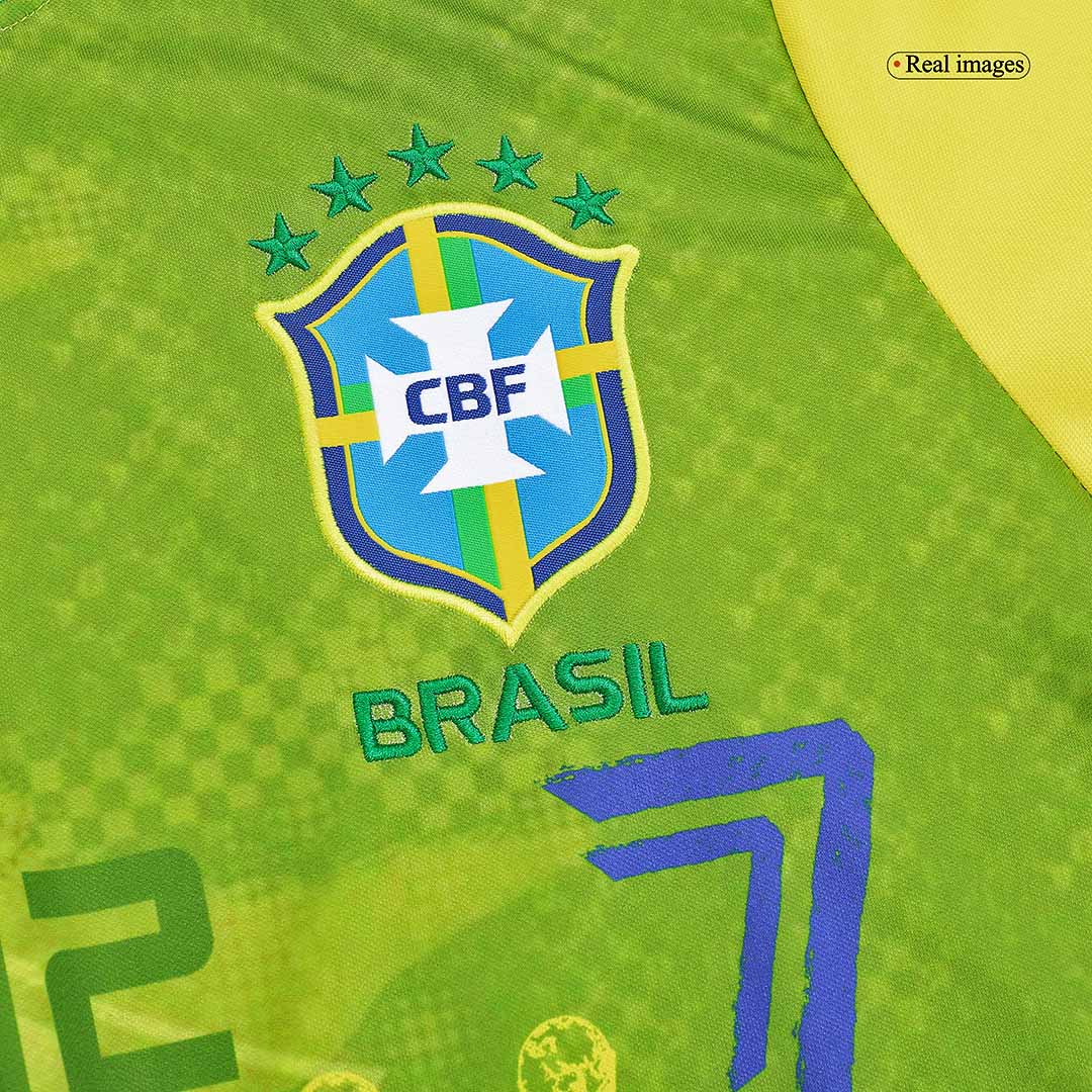 New Special Edition Nike Dri-Fit PELE Brazil Jersey World Cup 2022 - Size  Large