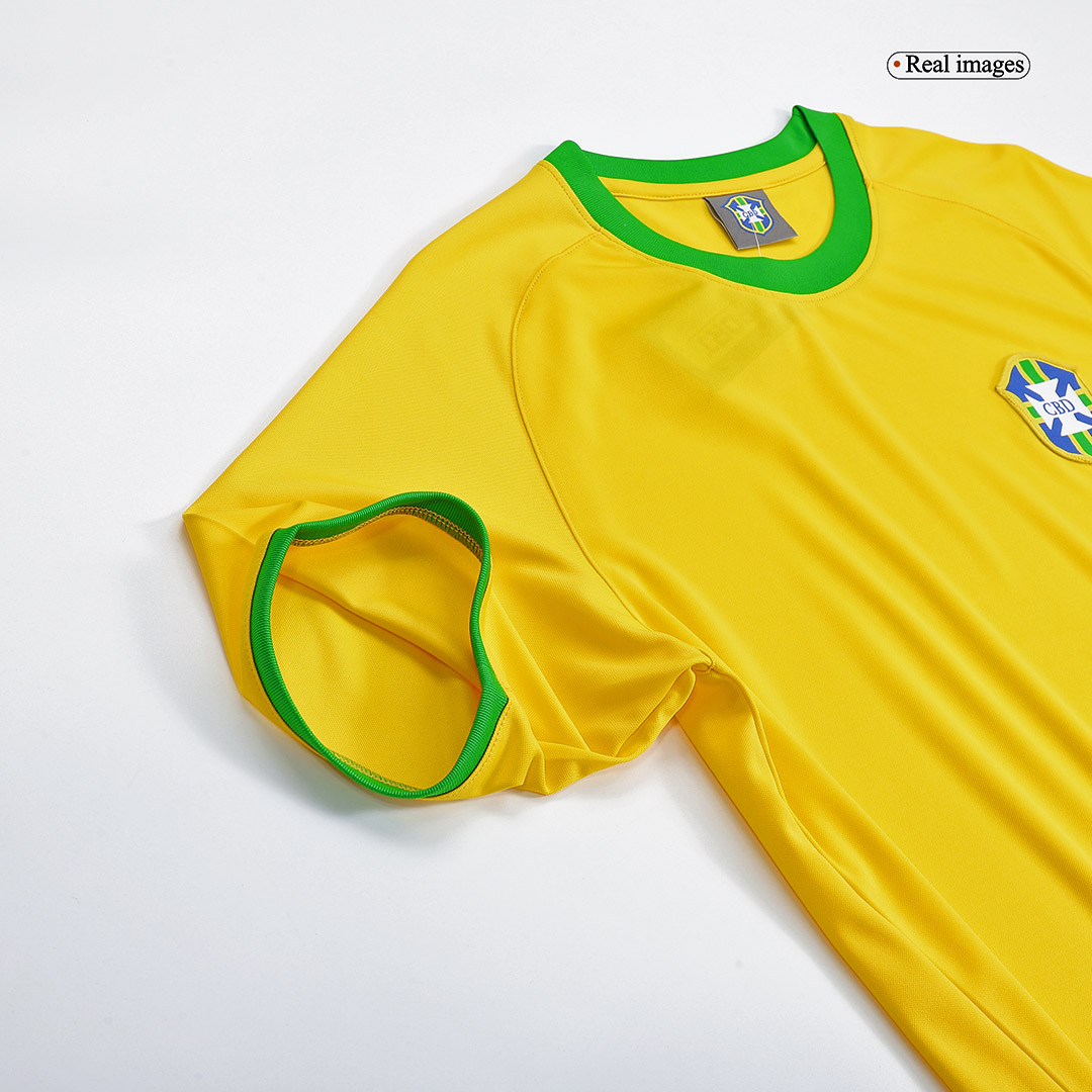 Nike Brazil Pele 10 Home Jersey 2020-2021 (Fan Style Printing)