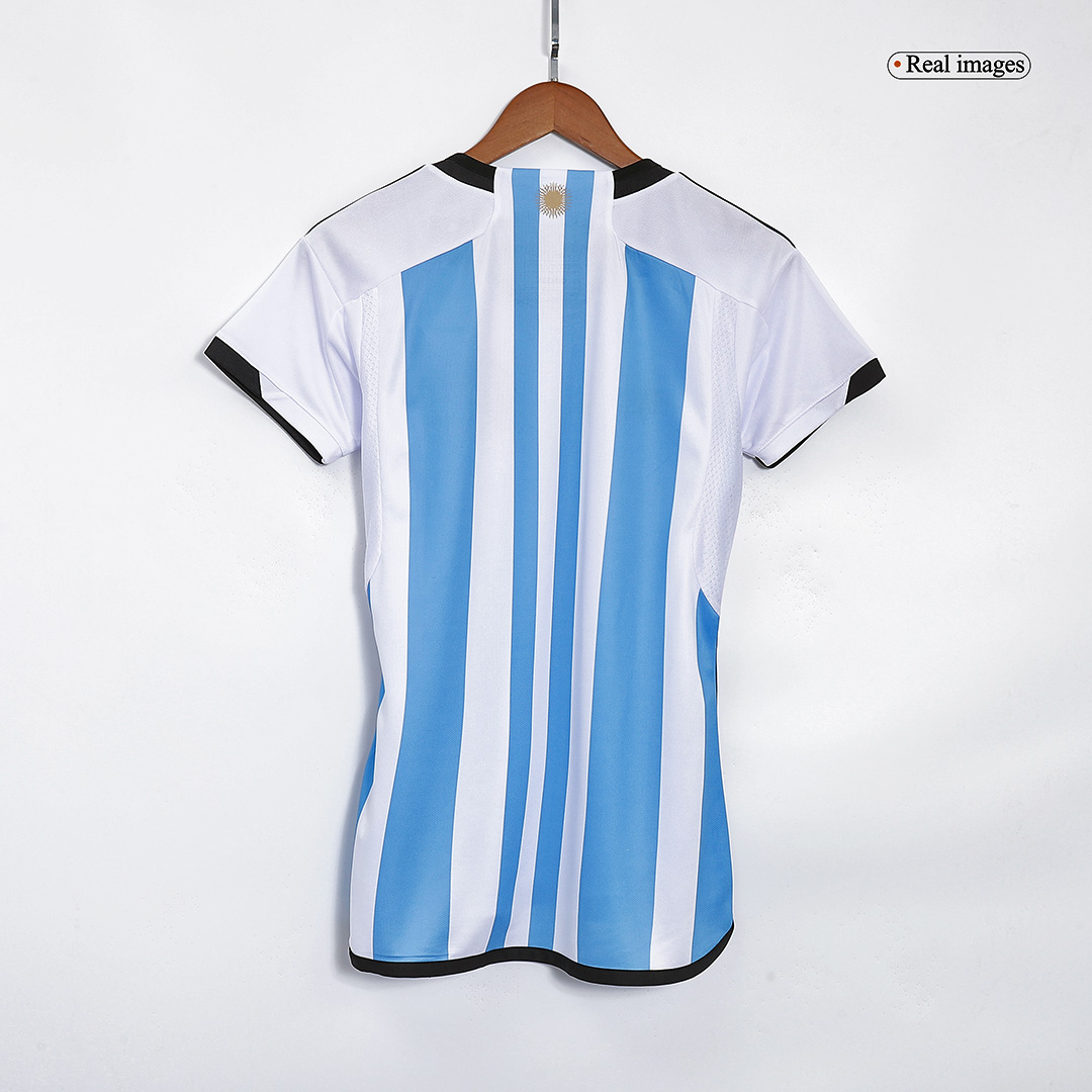 Argentina Jersey 2022 3 Stars Champions Home