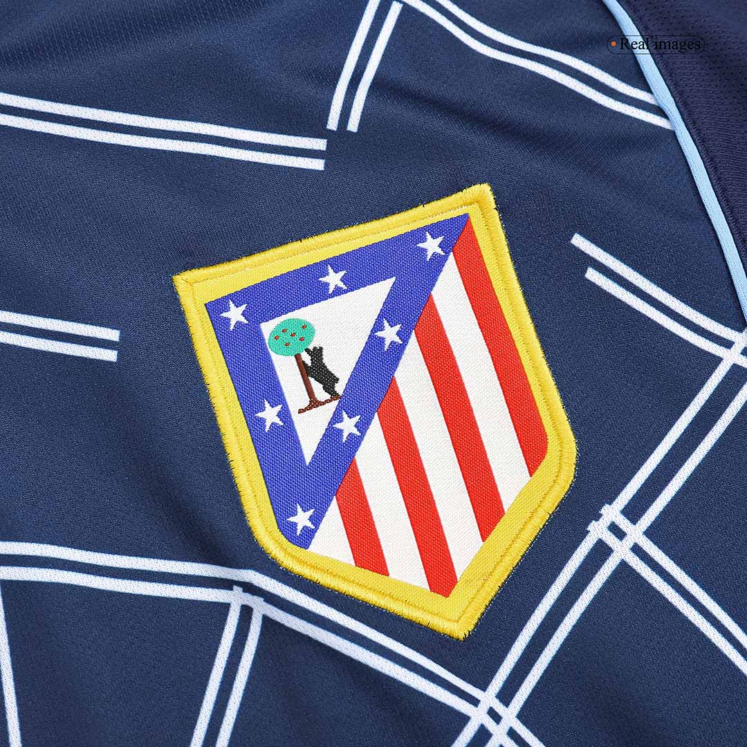 Atletico Madrid Retro Jersey Away Soccer Shirt 2004/05