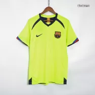 Barcelona Jersey Custom Away Soccer Jersey 2005/06 - bestsoccerstore