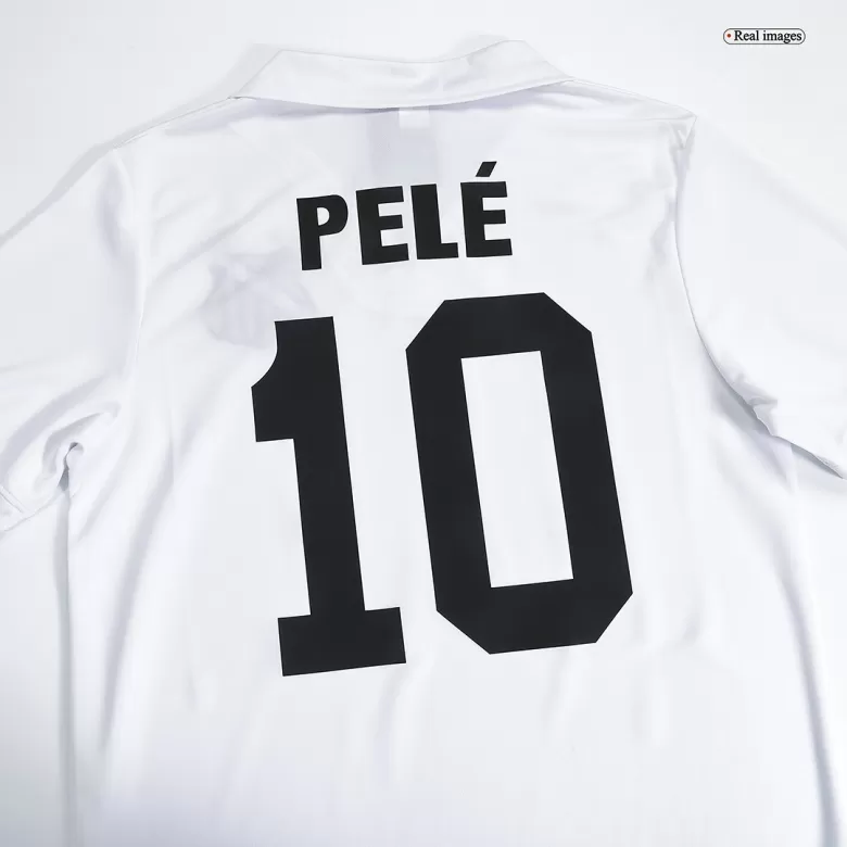 Santos FC Jersey PELÉ #10 Home Soccer Jersey 1970 - bestsoccerstore