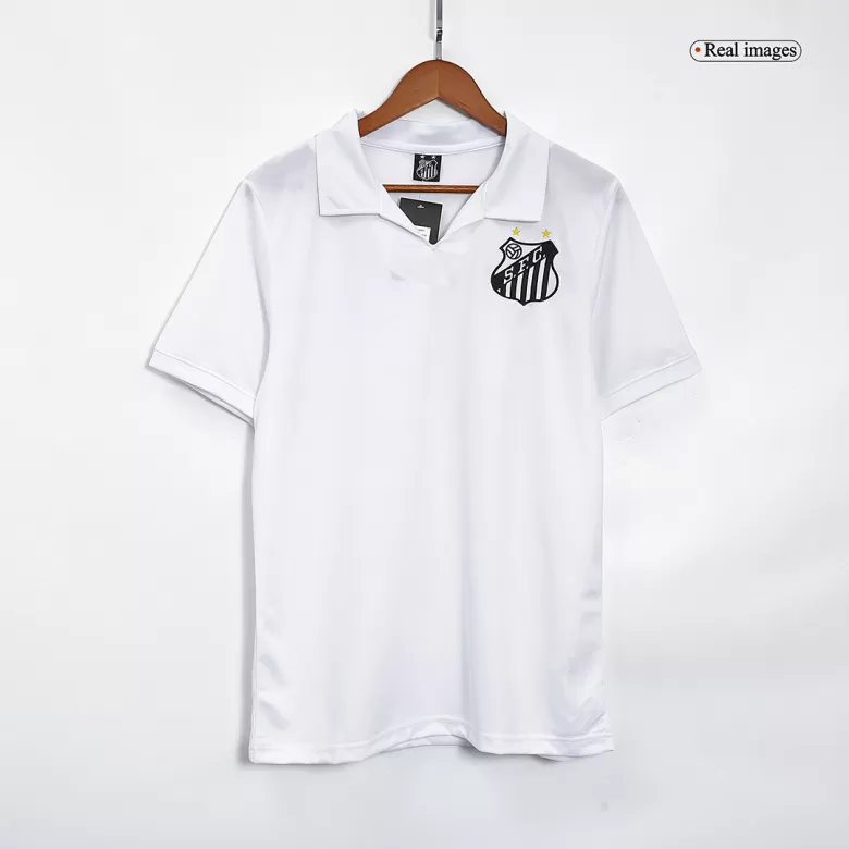 Santos FC Jersey PELÉ #10 Home Soccer Jersey 1970 - bestsoccerstore