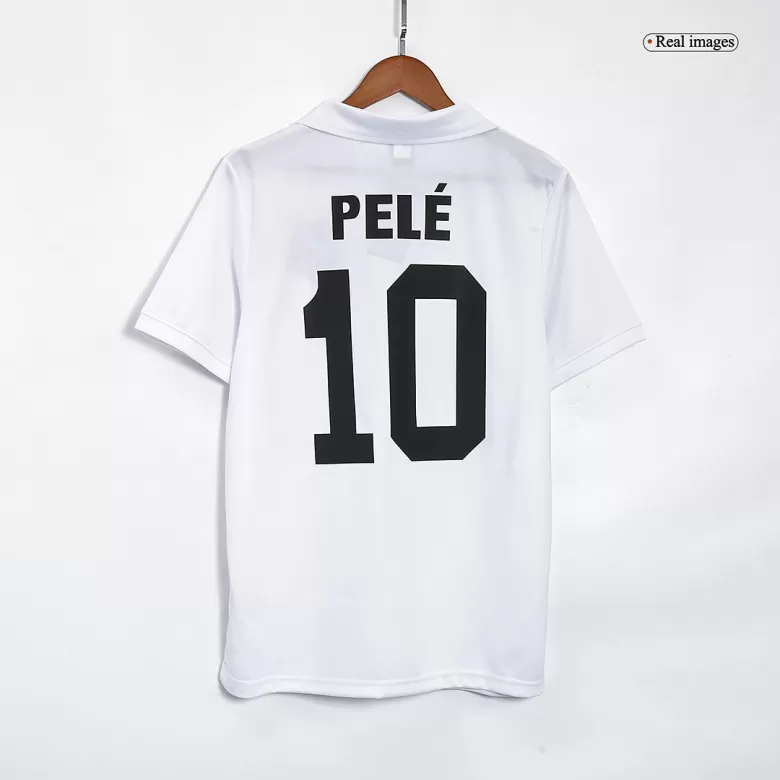 Santos FC Jersey PELÉ #10 Home Soccer Jersey 1970 - bestsoccerstore