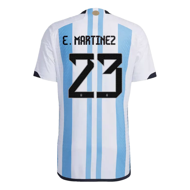 Authentic E. MARTINEZ #23 Soccer Jersey Argentina Home Shirt 2022 - bestsoccerstore