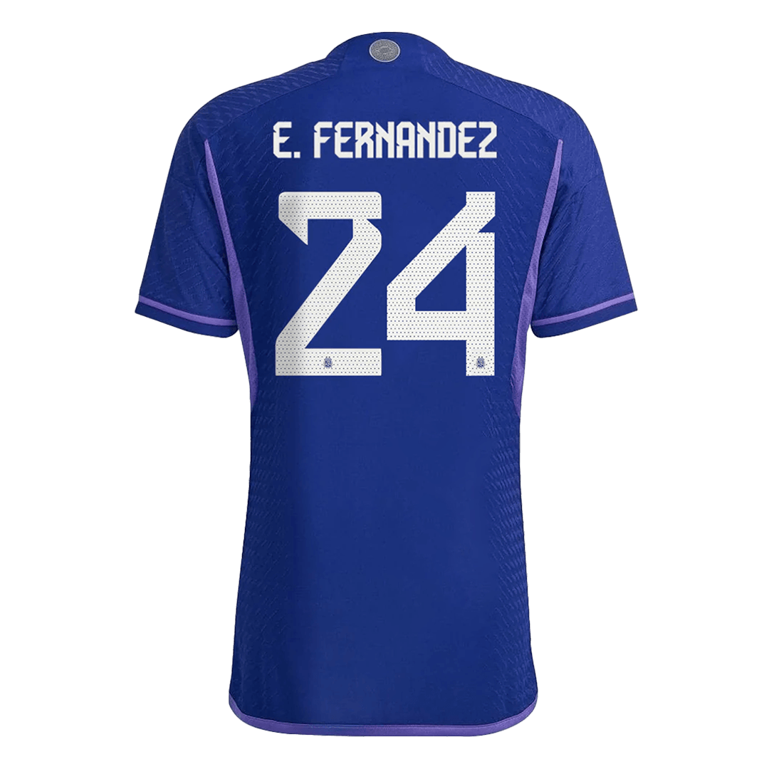 2022-23 Argentina Home Shirt E.Fernandez #24