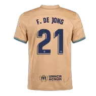 Barcelona Jersey Custom Away F. DE JONG #21 Soccer Jersey 2022/23 - bestsoccerstore