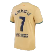 Barcelona Jersey Custom O.DEMBÉLÉ #7 Soccer Jersey Away 2022/23 - bestsoccerstore
