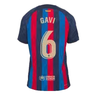 Barcelona Jersey GAVI #6 Custom Home Soccer Jersey 2022/23 - bestsoccerstore