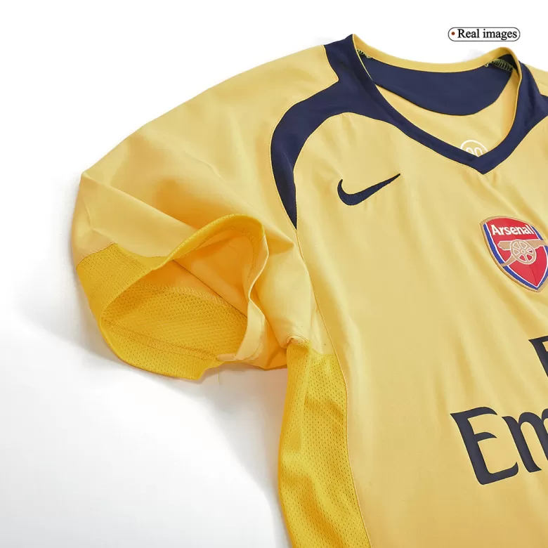 Arsenal Jersey Custom Away Soccer Jersey 2006/07 - bestsoccerstore