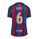 Barcelona Jersey Custom GAVI #6 Soccer Jersey Home 2022/23 - bestsoccerstore