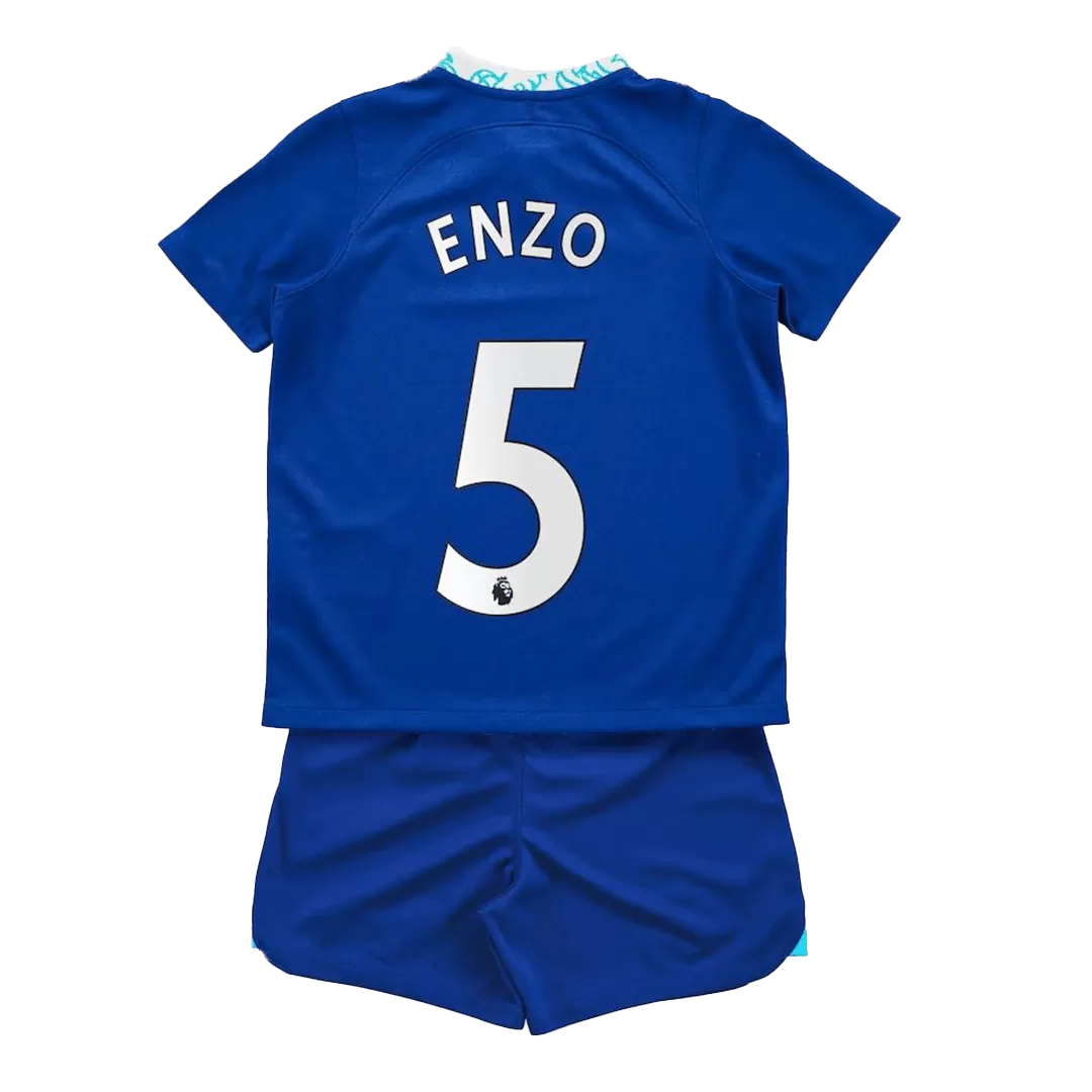 Chelsea Jersey ENZO #5 Custom Home Soccer Jersey 2022/23 - bestsoccerstore