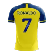 Al Nassr Jersey Custom Sign RONALDO #7 Soccer Jersey Home 2022/23 Sign - bestsoccerstore