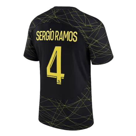PSG Jersey Custom SERGIO RAMOS #4 Soccer Jersey Fourth Away 2022/23 - bestsoccerstore