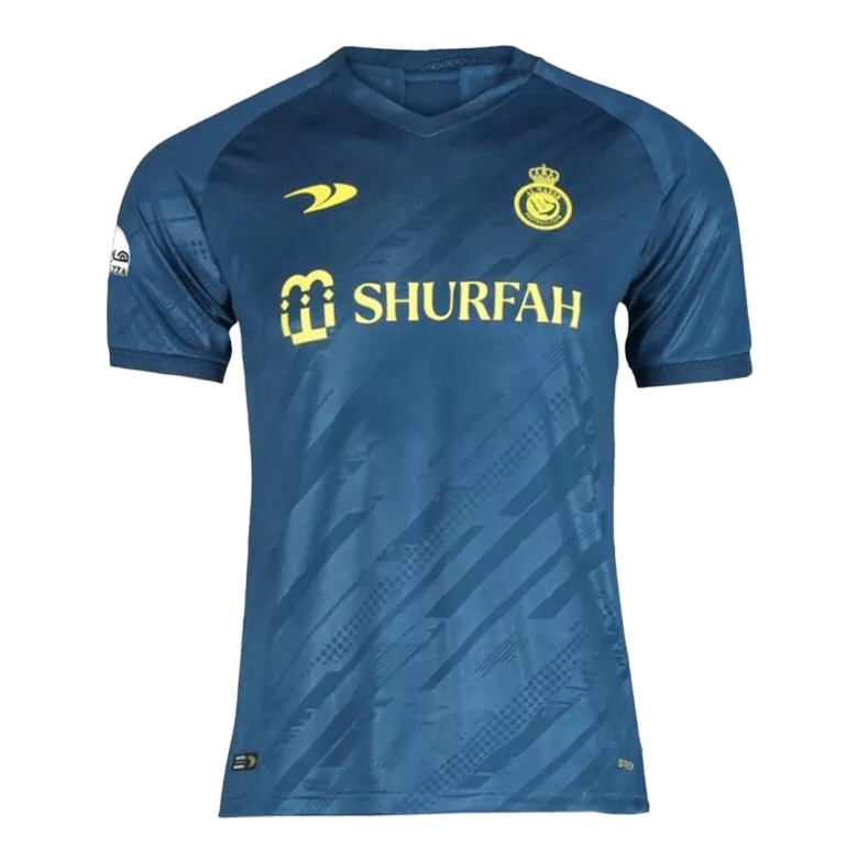 Authentic Al Nassr Soccer Jersey Custom Away Shirt 2022/23 - bestsoccerstore