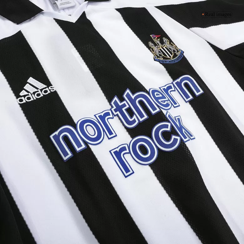 Newcastle United Retro Jersey Home Soccer Shirt 2003/04 - bestsoccerstore