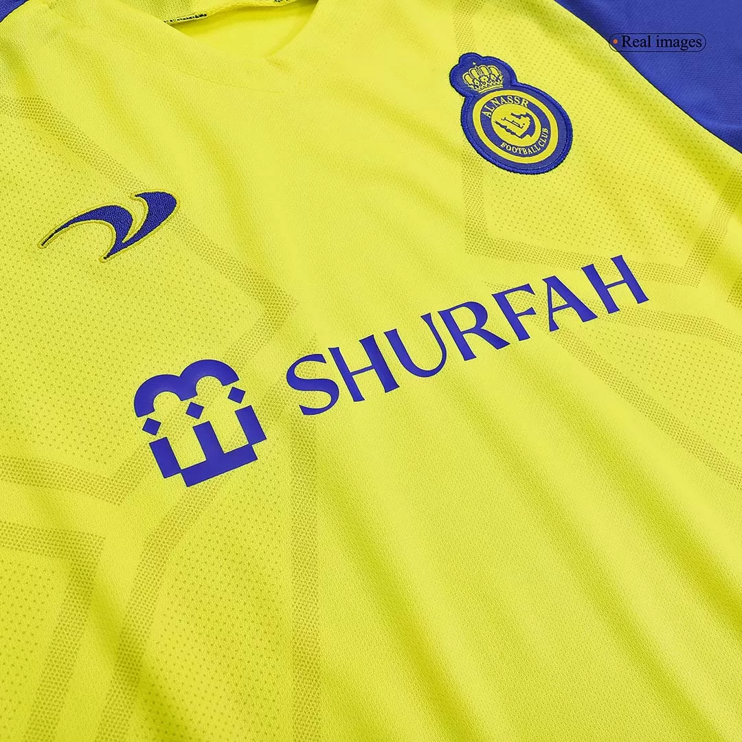 Al Nassr Jersey Custom Home Soccer Jersey 2022/23 - bestsoccerstore