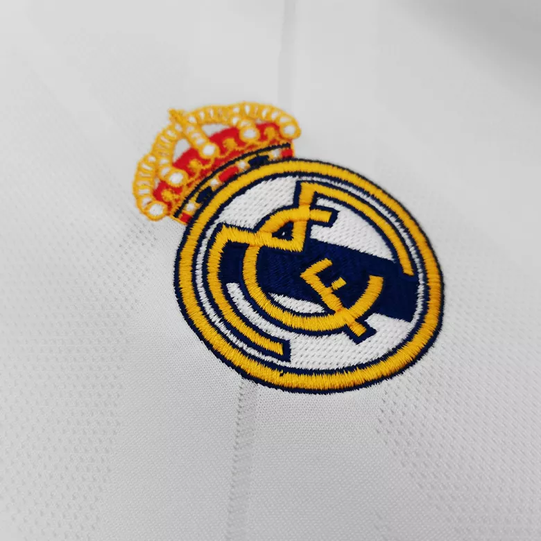 Real Madrid Retro Jersey Home Long Sleeve Soccer Shirt 2017/18 - bestsoccerstore