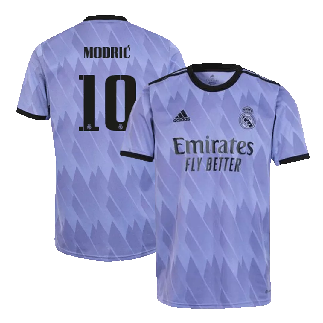 Real Madrid Jersey Custom MODRIĆ #10 Soccer Jersey Away 2022/23 - bestsoccerstore