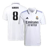 Real Madrid Jersey Custom KROOS #8 Soccer Jersey Home 2022/23 - bestsoccerstore