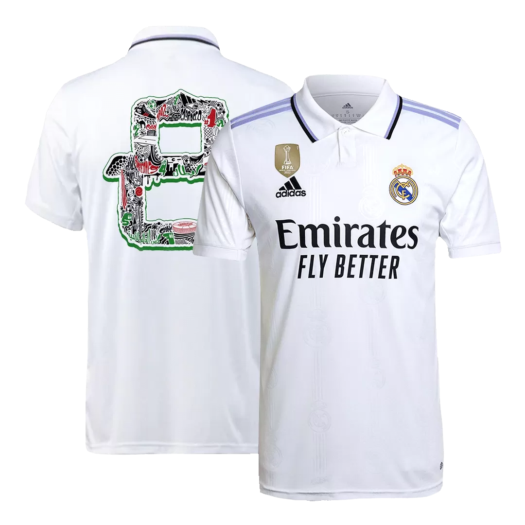 Real Madrid Jersey Custom Unique #8 Soccer Jersey 2022/23 - bestsoccerstore