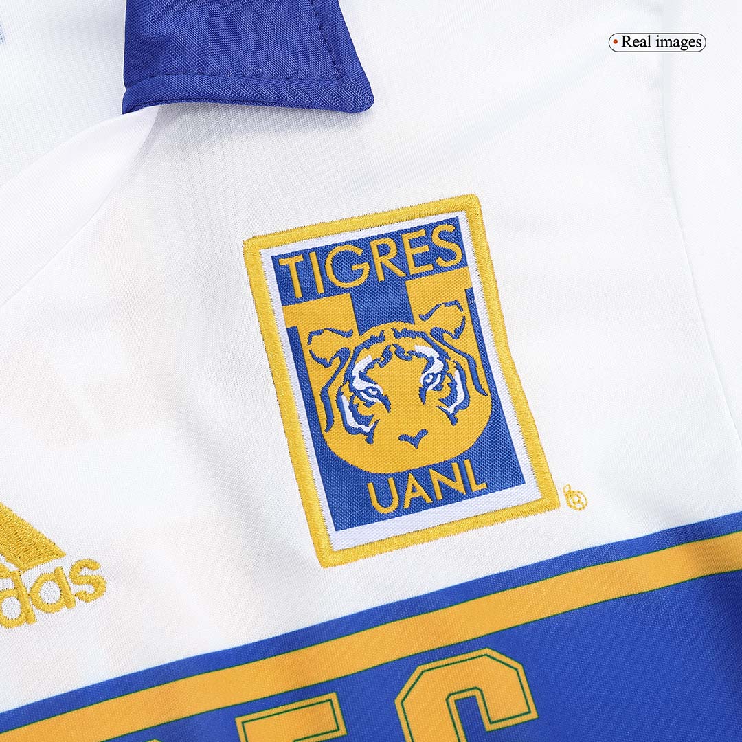 Adidas Youth Boys and Girls White Tigres UANL 2022/23 Third Replica Jersey