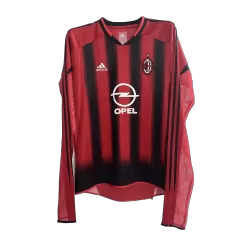 AC Milan Jersey Home Soccer Jersey 2004/05 - bestsoccerstore
