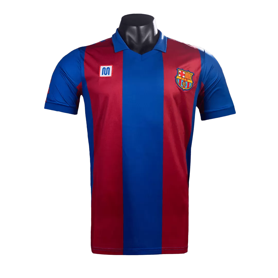 Barcelona Jersey Custom Home Soccer Jersey 1982/83 - bestsoccerstore