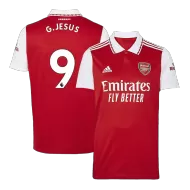 Arsenal Jersey Custom G.JESUS #9 Soccer Jersey Home 2022/23 - bestsoccerstore