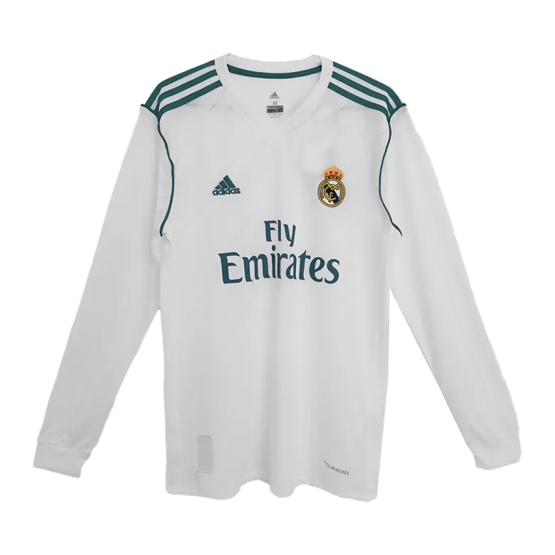RONALDO #7 Real Madrid Retro Jersey Home Soccer Shirt 2017/18 - bestsoccerstore