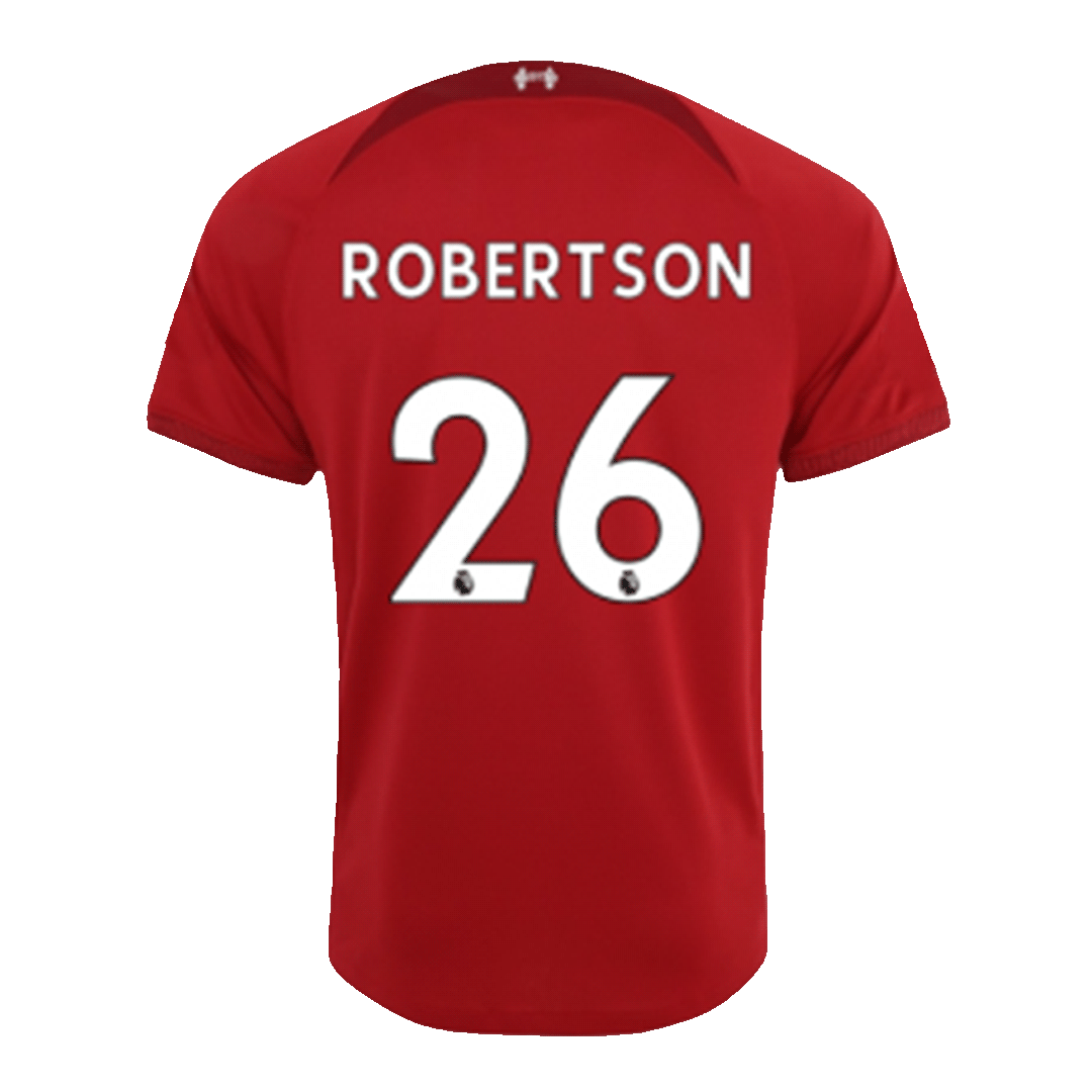 Buy Official 2022-2023 Liverpool Away Shirt (Kids) (ROBERTSON 26)