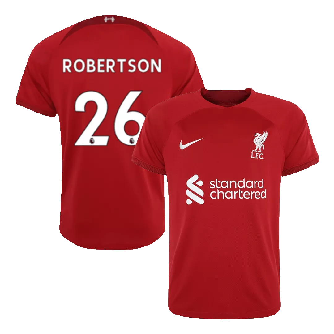 Liverpool Jersey Custom ROBERTSON #26 Soccer Jersey Home 2022/23 - bestsoccerstore