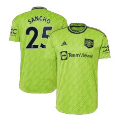 Manchester United Jersey SANCHO #25 Custom Third Away Soccer Jersey 2022/23 - bestsoccerstore